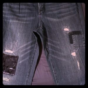 Inc boyfriend slim tech fit jeans 18W